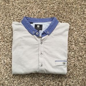 Steel and Jelly gray polo